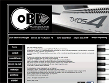 Tablet Screenshot of orkestbandlimburg.nl